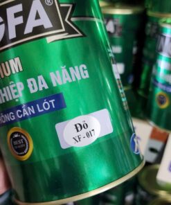 Sơn sắt kẽm Xingfa 2 thành phần Đỏ XF-017 1kg
