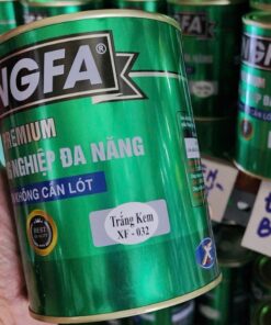 Sơn sắt kẽm Xingfa 2 thành phần trắng kem XF-032 1kg