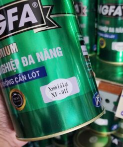 Sơn sắt kẽm Xingfa 2 thành phần Xanh lá lợt XF-011 1kg