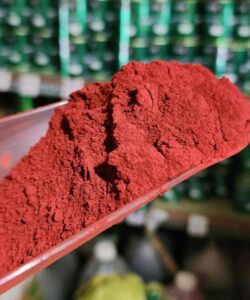 bột màu đỏ
